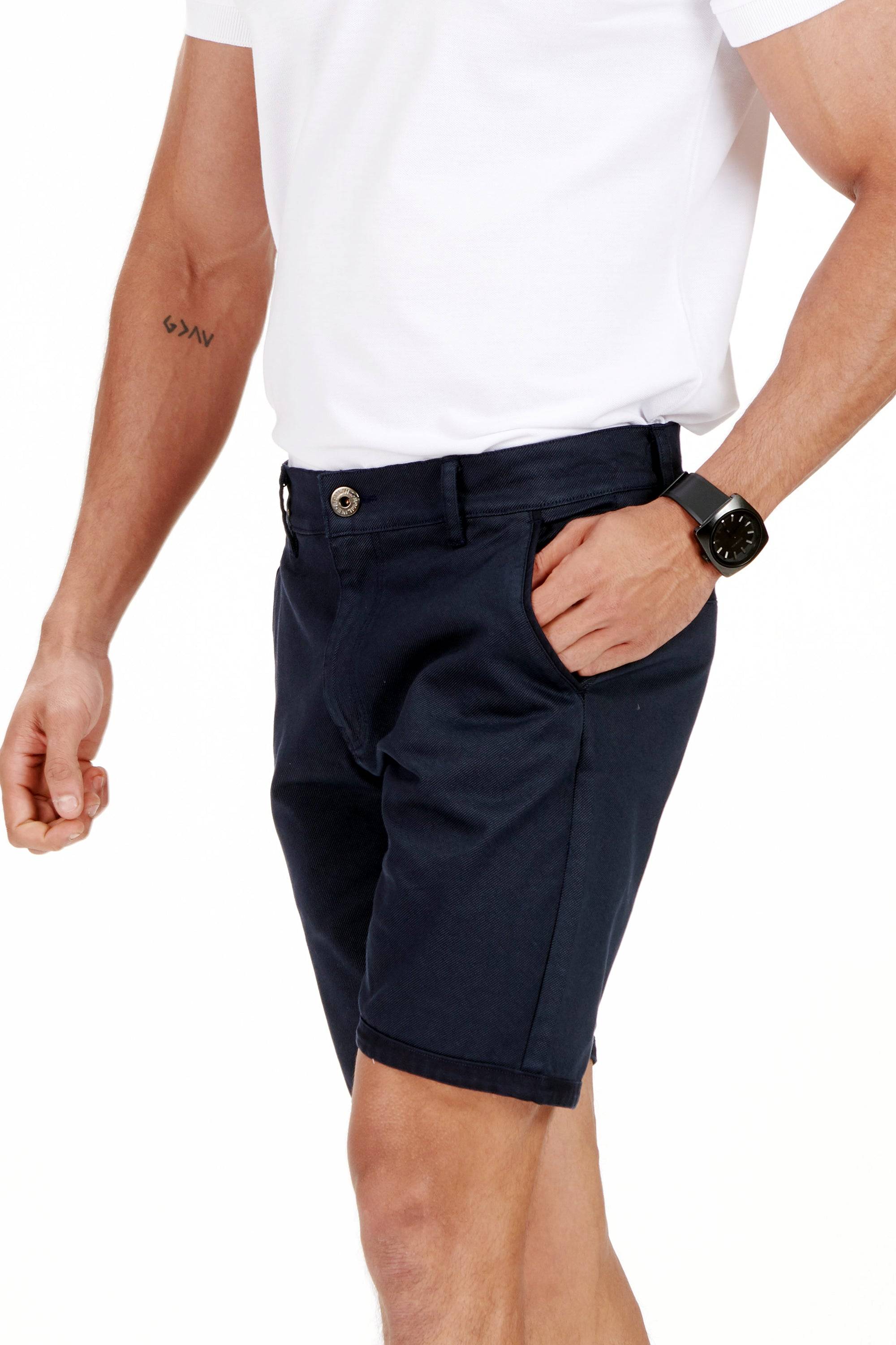 Midnight Blue Boston Casual Shorts