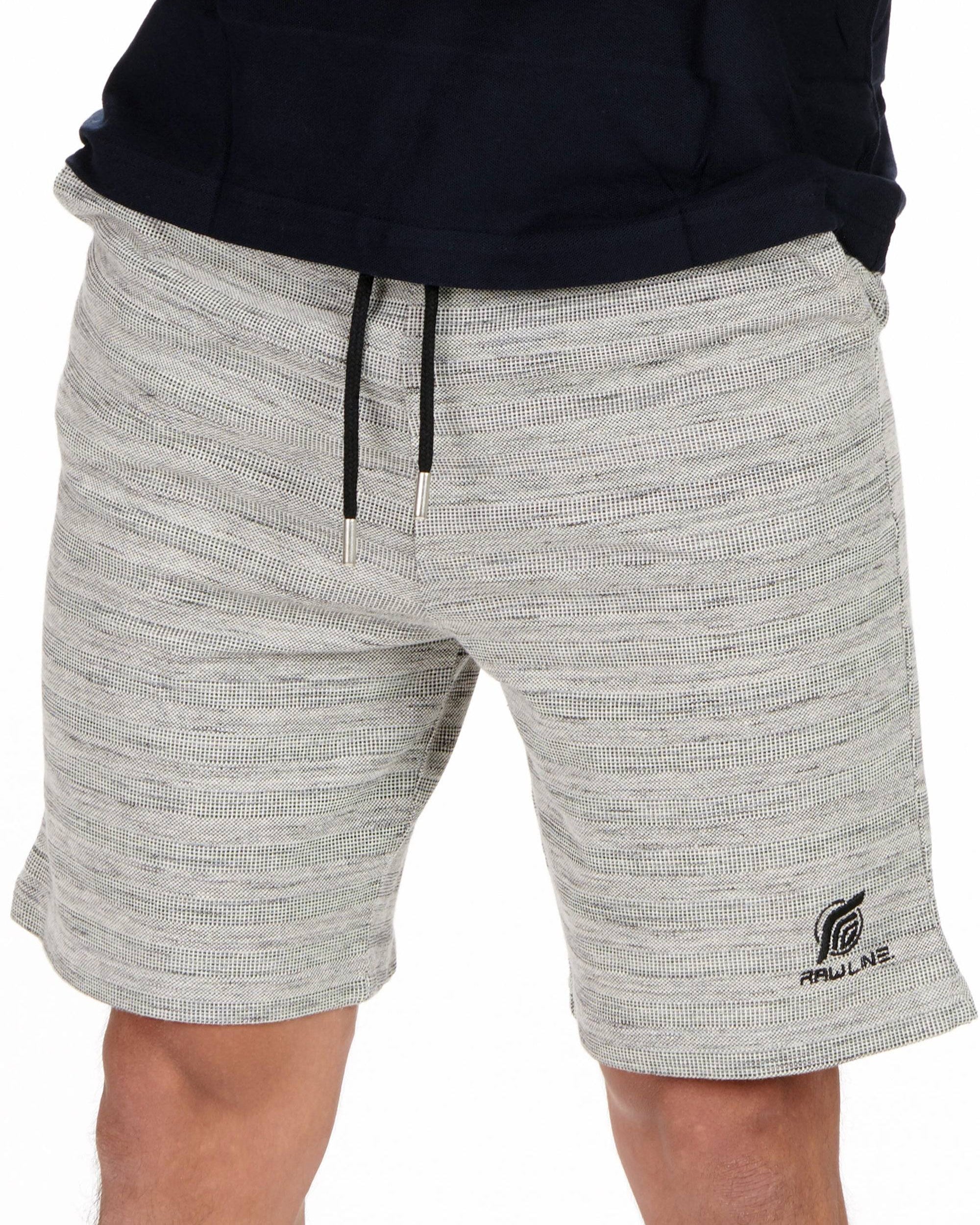 Black coal strips Knitwear(Striped) Shorts