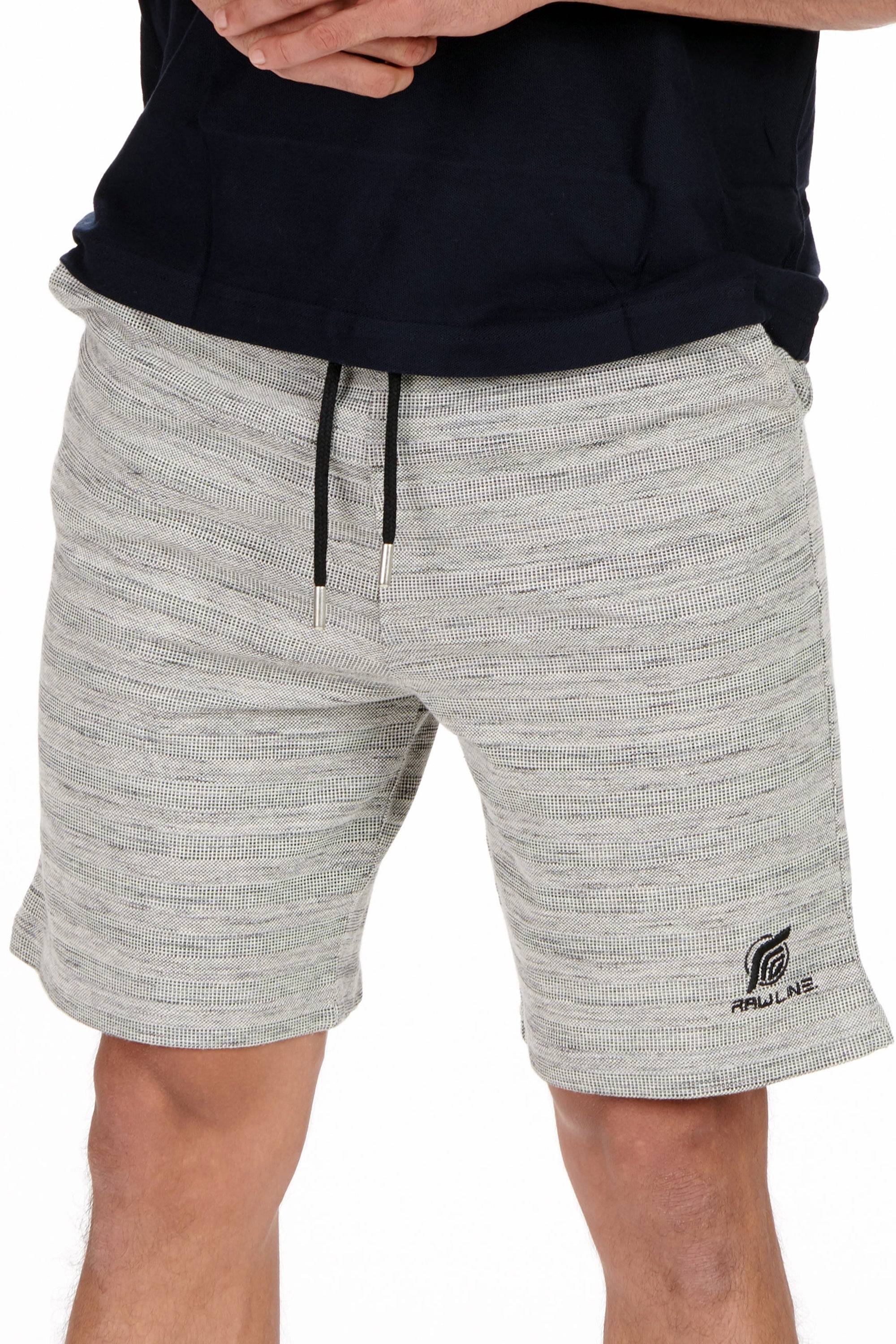 Black coal strips Knitwear(Striped) Shorts