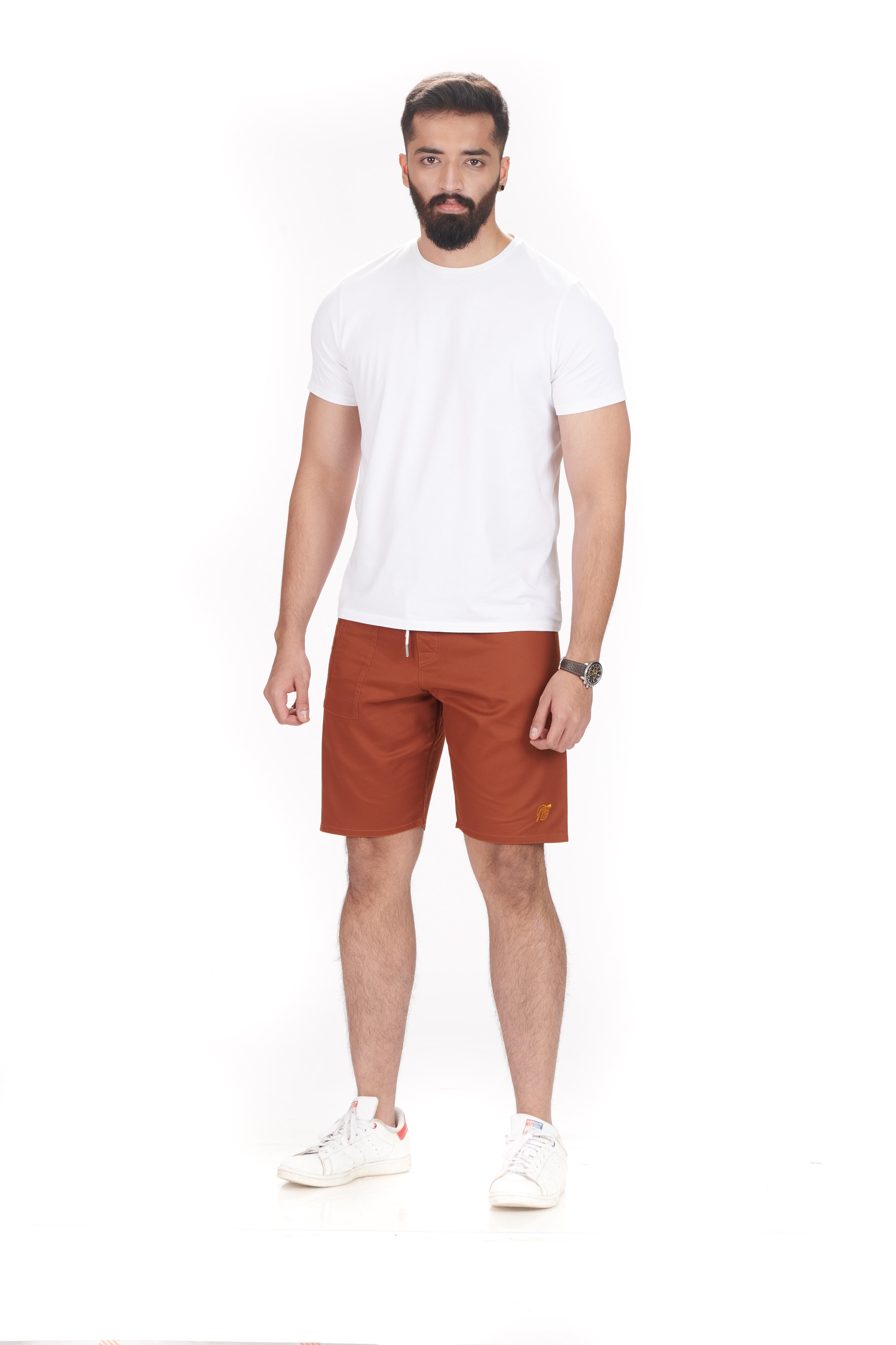 LATTE BROWN Seamless Shorts