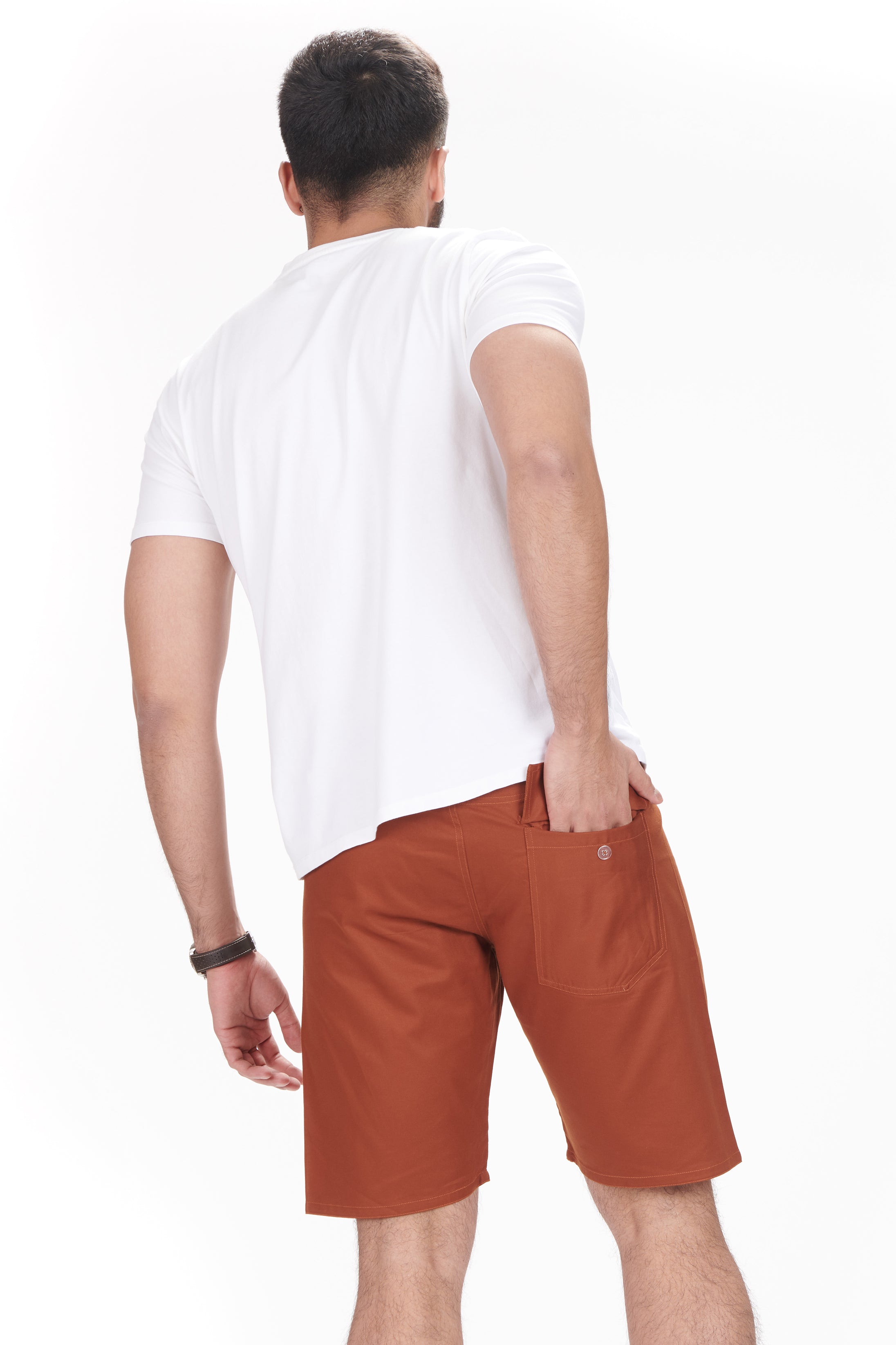 LATTE BROWN Seamless Shorts