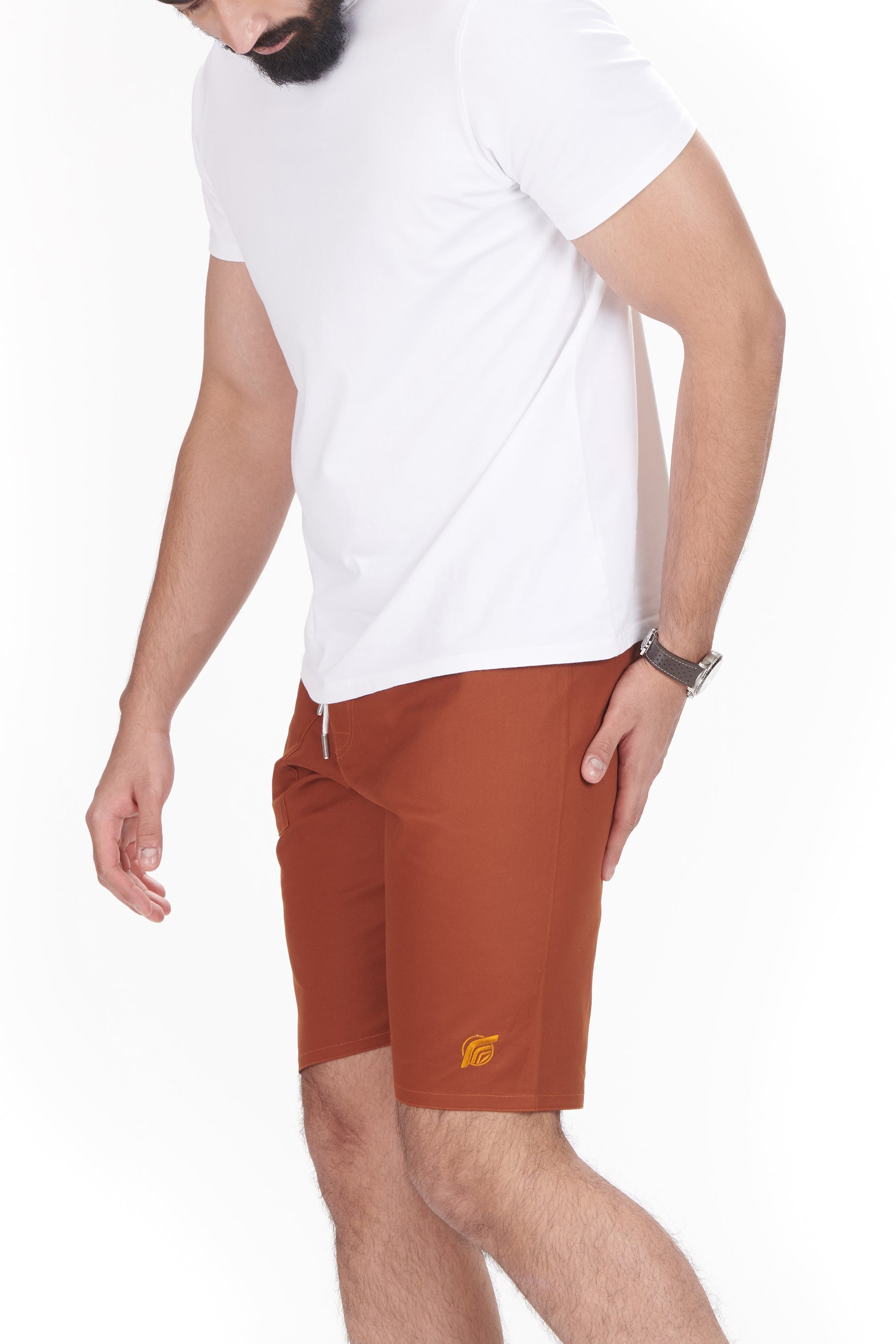 LATTE BROWN Seamless Shorts