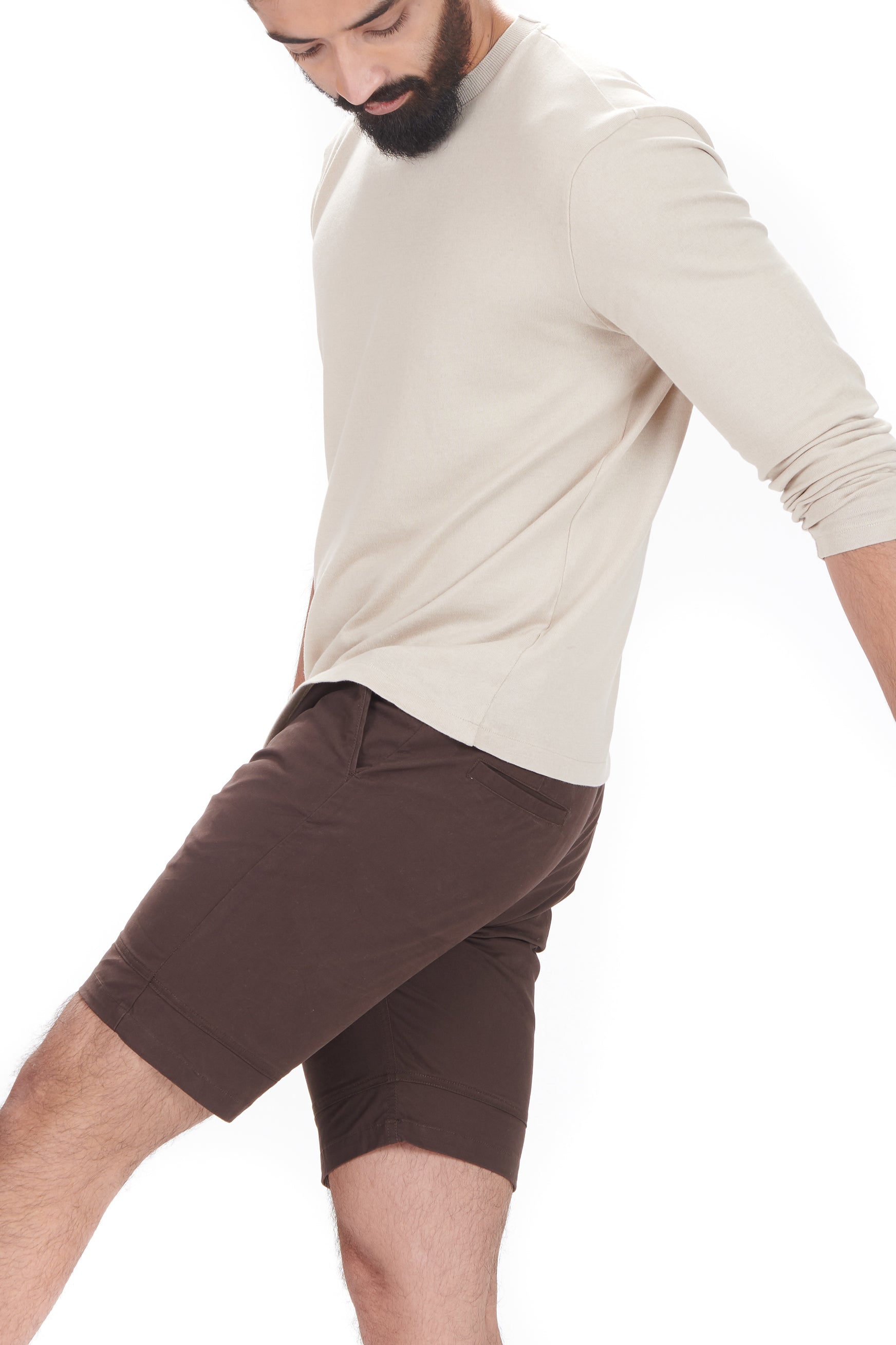 CHOCOLATE Gap Twill Shorts