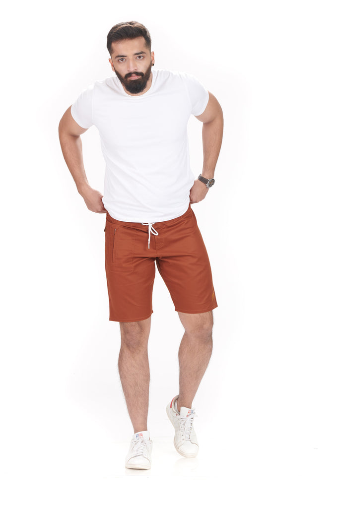 LATTE BROWN Seamless Shorts