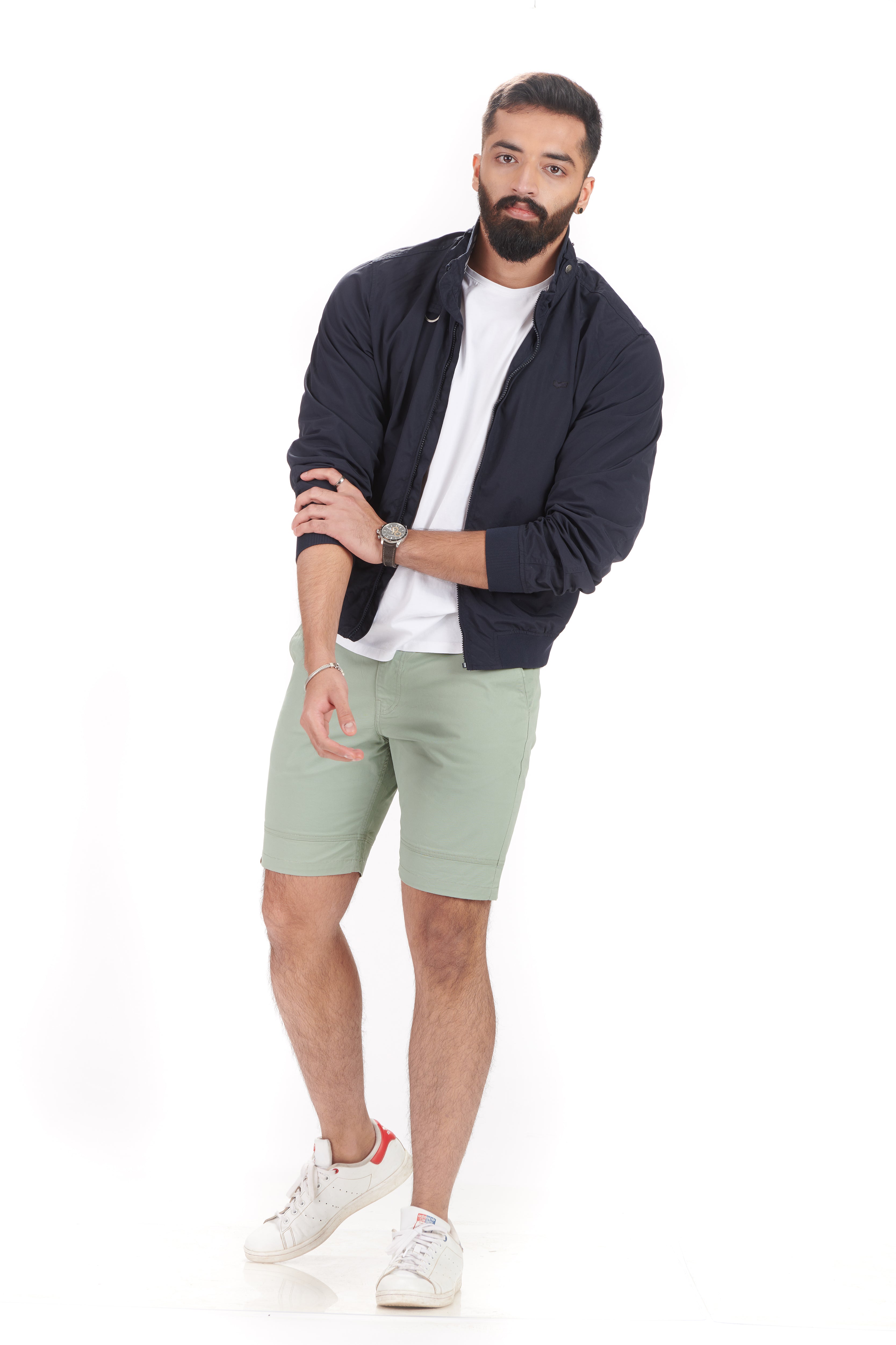 Mint Green Gap Twill Shorts